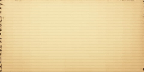 Naklejka premium An old brown paper background with textured lines and a seamless blank cardboard canvas design