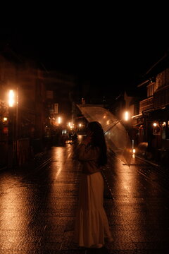 Rain at gion