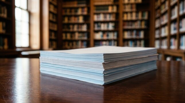Stack of workshop materials including handouts and guides for a seminar.