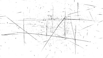 Black scratched lines on white background © Mohammod Foysal SSF.