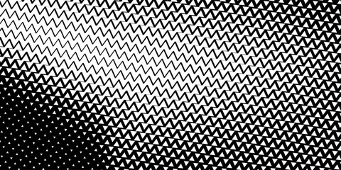 Abstract black triangle geometric pattern background on white background. Concept for sports and more. © abi
