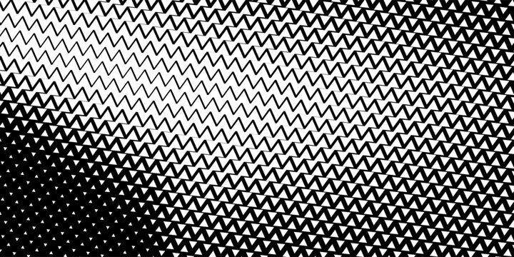 Abstract black triangle geometric pattern background on white background. Concept for sports and more.