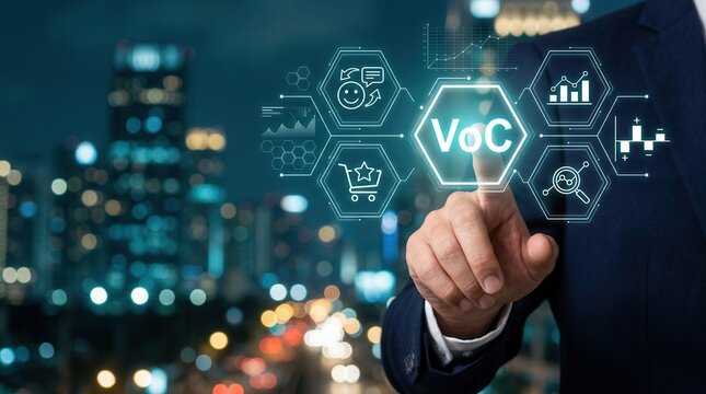 Increasing customer loyalty and service improvement through Voice of the Customer VoC.