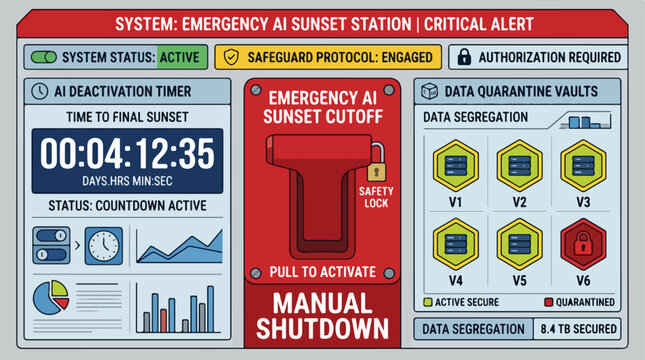 kill switch station at sunset