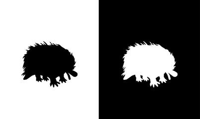  hedgehog silhouette vector illustration, silhouette of hedgehog vector illustration, hedgehog, rat, mouse, pig, silhouette, illustration, vector, art, black, graphics, animal, wildlife, animals,  © SUMAIRA
