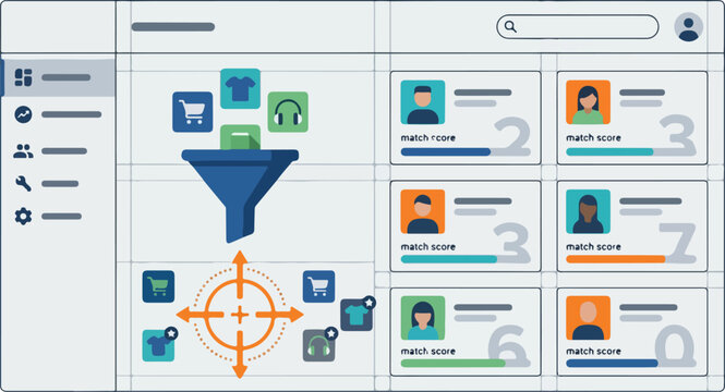 E-commerce dashboard icons set