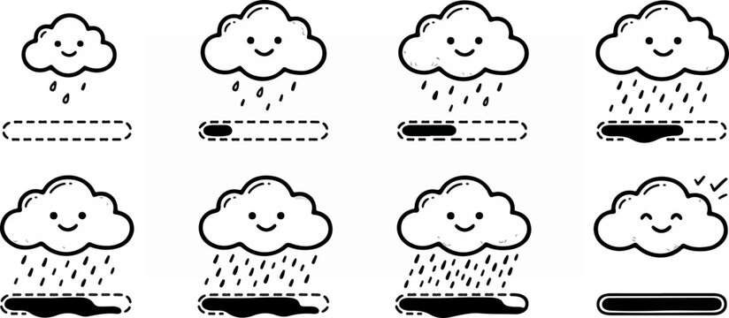 Weather icons loading animation