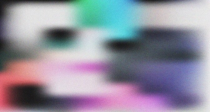 Dynamic abstract color blend with blurred streaks of green pink and blue against a subtle grainy texture