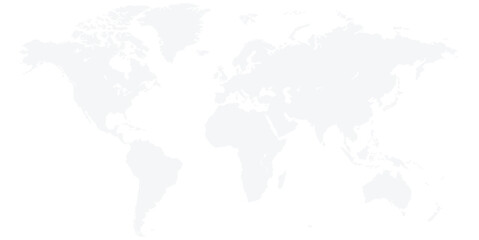 Fototapeta premium Modern World Map Outline Vector