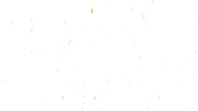 Film Particles for Transition Effects