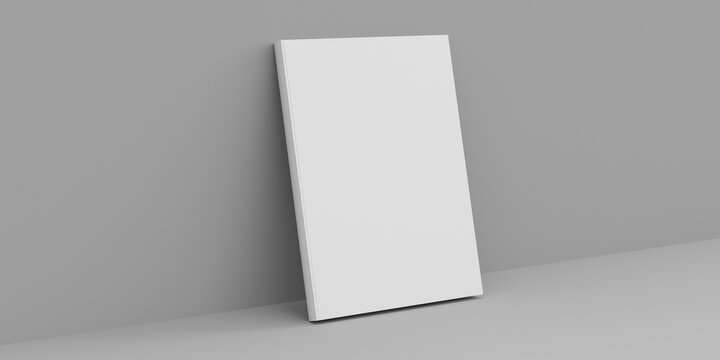 book mockup illustration 3d render