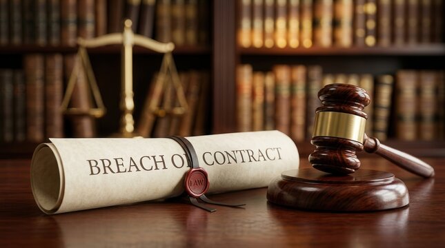 Lawyer representation for breach of contract, agreement violation, and legal remedy.