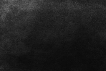 Fototapeta premium Textured dark leather background with copy space