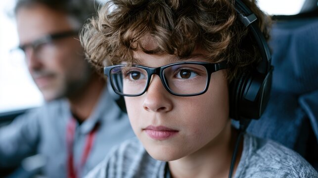 aerospace education, professional aerospace mentor guides student in flight simulator, captured with cinematic lighting for a premium editorial celebrating national aviation day