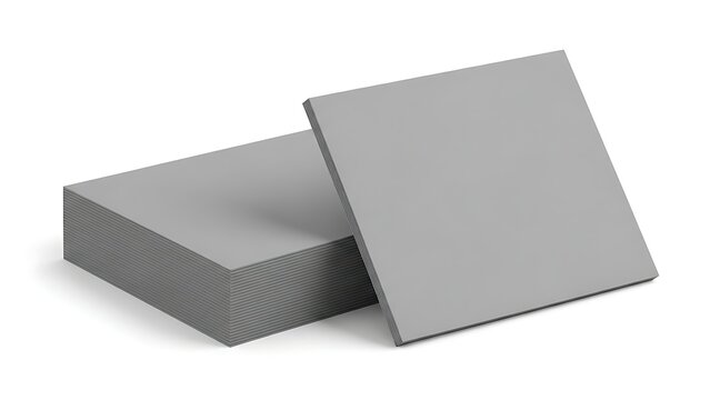 Modern minimalist grey square blocks