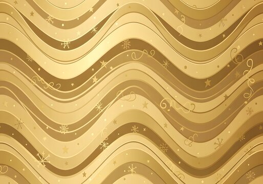 Wood texture background with natural wooden planks and golden details pattern