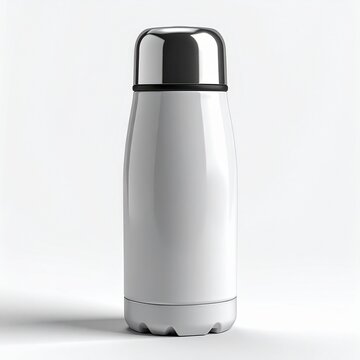 Insulated Travel Mug Winter Landscape Design Snow Covered Trees Mountains Artistic Thermos Adventure Nature Photography for Adobe Stock Viral Ranking