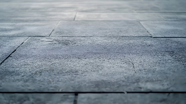broken asphalt road