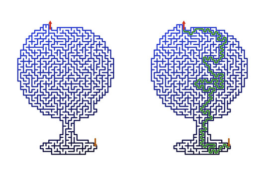 World Teachers Day maze globe puzzle gam