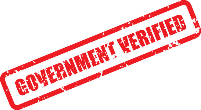 Red rubber stamp impression reading handled with care in bold uppercase lettering