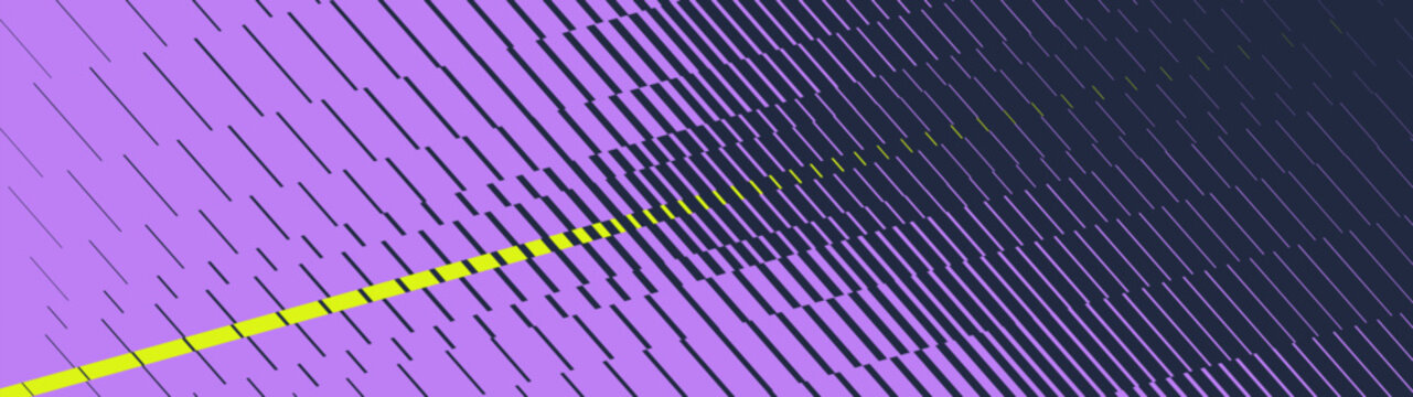 Dynamic tech geometric transition vector gradient background with diagonal halftone lines and horizontal glitch slice transition, Abstract sports background with neon acidic green stripe accent