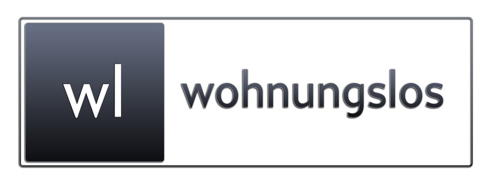 wl - wohnungslos - Abk&uuml;rzung aus deutschem Recht, Verwaltung