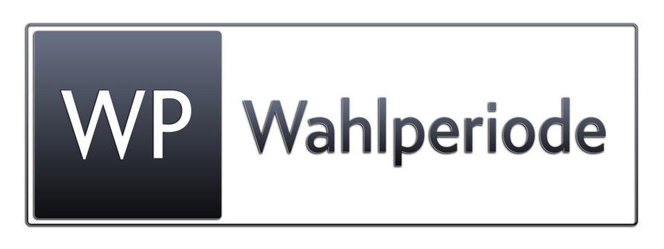 WP - Wahlperiode - Abk&uuml;rzung aus deutschem Recht, Verwaltung