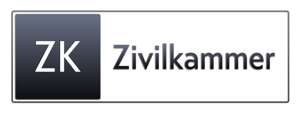 ZK - Zivilkammer - Abk&uuml;rzung aus deutschem Recht, Verwaltung