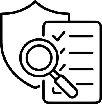 Pci Dss Compliance Line Icon