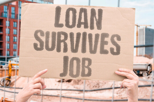 "Loan survives job" Debt persists through employment changes. STUDENT. LOAN. DEBT. TRAP. JOB.