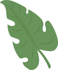 Monstera Leaf Botanical Whimsical Wedding © Mykola Syvak