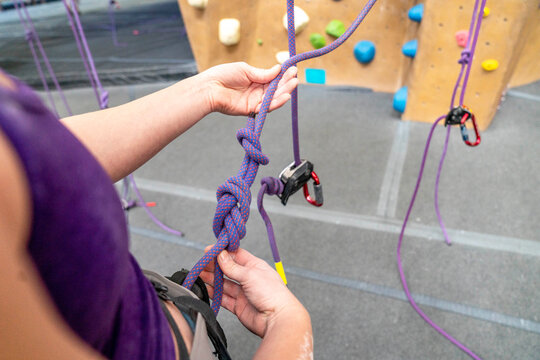 rope climbing figure 8 knot