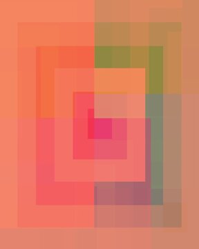 Colorful Abstract Geometric Pattern