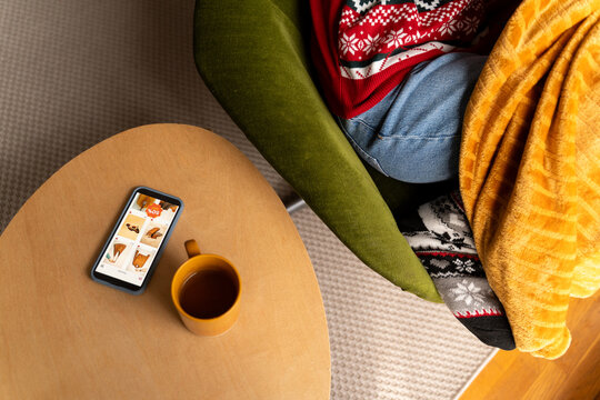 Shopping phone app screen