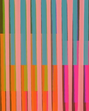 Colorful Abstract Geometric Pattern