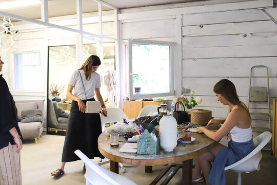 women at a hand-made master class