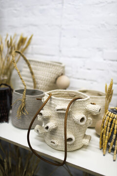 workshop for making natural bags