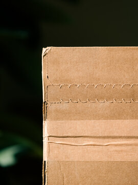 Cardboard Box With Sealing Tape 