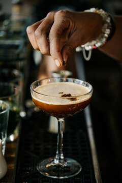 Dressing an Espresso Martini