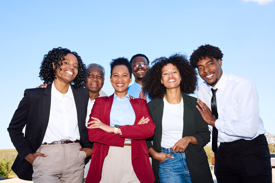 Group photo of businesspeople