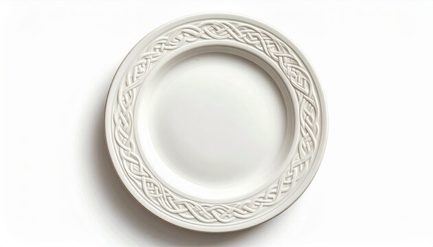 Decorative plate isolated