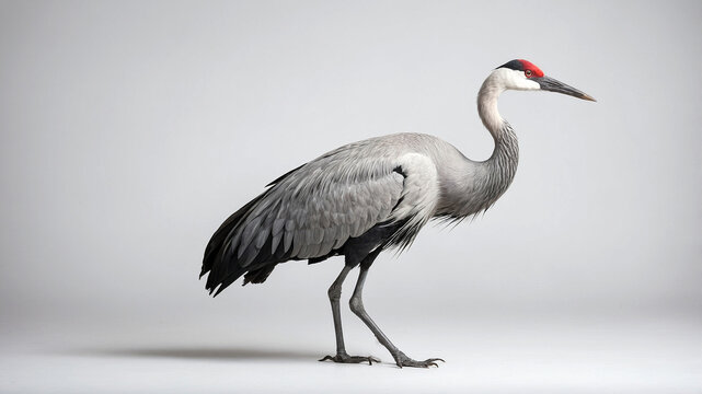 black crowned crane