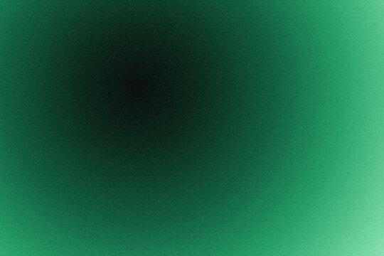 Fundo abstrato gradiente verde escuro com textura de ru&iacute;do. Transi&ccedil;&atilde;o suave moderna com efeito granulado para design e espa&ccedil;o para texto