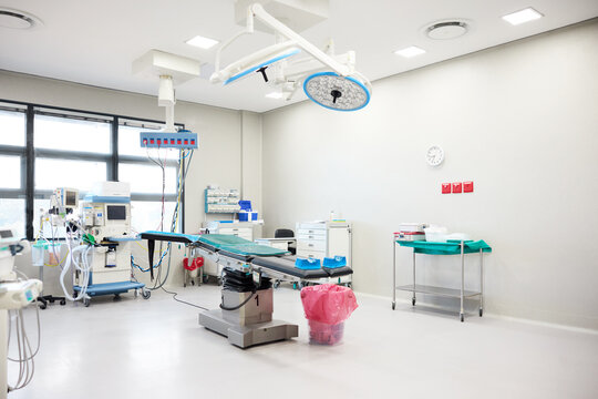 Healthcare Room With Surgery Equipment