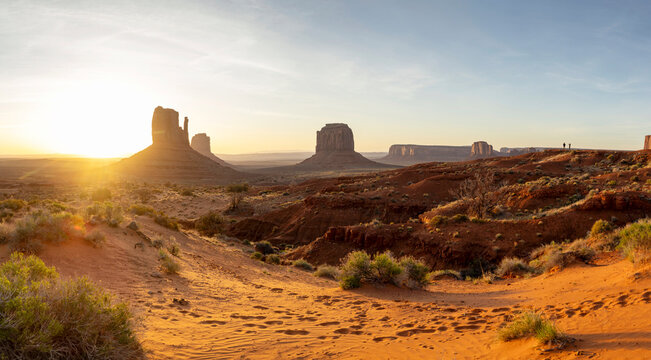 Monument Valley Arizona Panoramic Landscape 