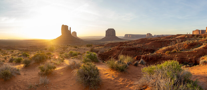Monument Valley Arizona Panoramic Landscape 