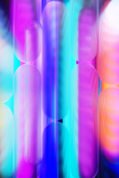 Abstract 3D colorful glass texture background