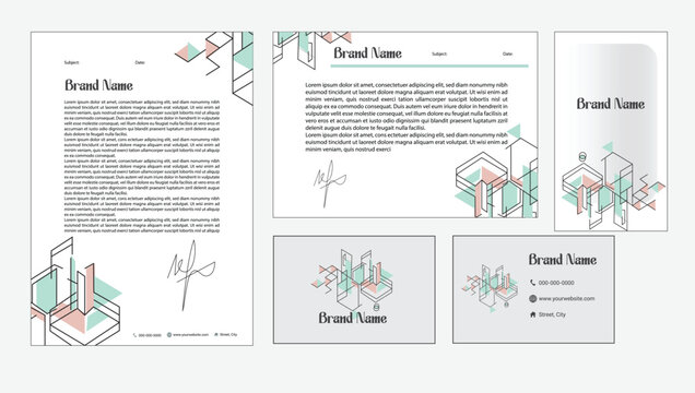 abstract-minimal-business-card-design-for-architecture-and-trade