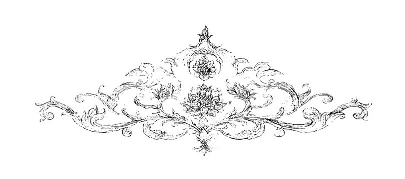 Elegant vintage floral frame with ornate swirls and detailed flower elements Elegant black and white vector floral frame with delicate scrollwork and blossoming flowers