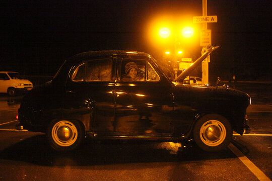 A35 at night
